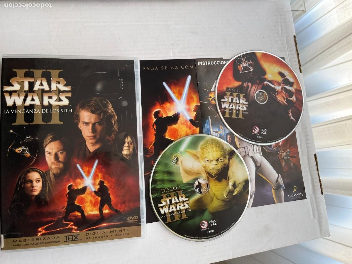 Cine: STAR WARS LA VENGANZA DE LOS SITH - STARWARS IiI - PELICULA DVD KREATEN