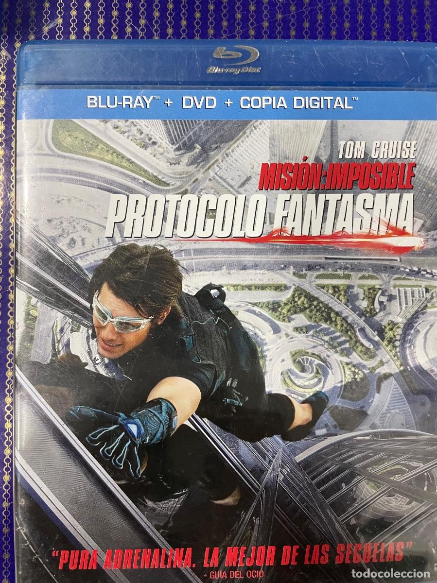 Cine: Misi&oacute;n Imposible Protocolo Fantasma (Blue ray + DVD)