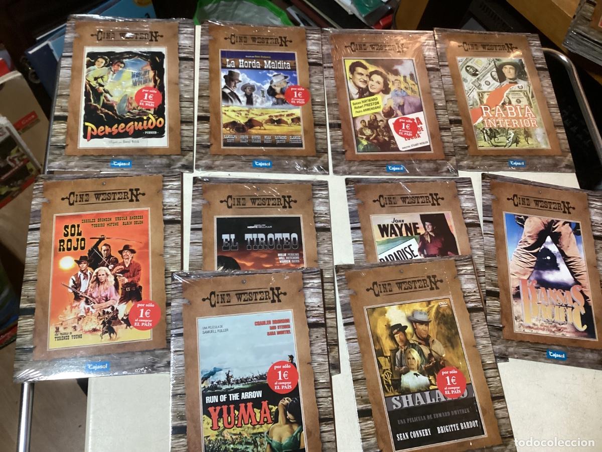Cine: 50 PEL&Iacute;CULAS DVD DE CINE DEL OESTE AMERICANO WESTERN CAJASOL PRECINTADOS