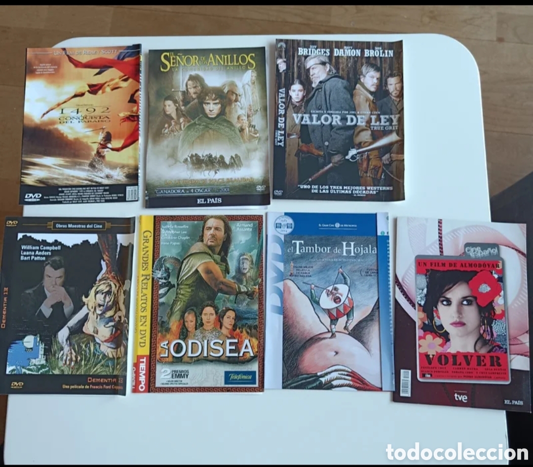 Cin&eacute;ma: Colecci&oacute;n de Cine Grandes cl&aacute;sicos DVD, El se&ntilde;or de los anillos, Volver, La odisea etc