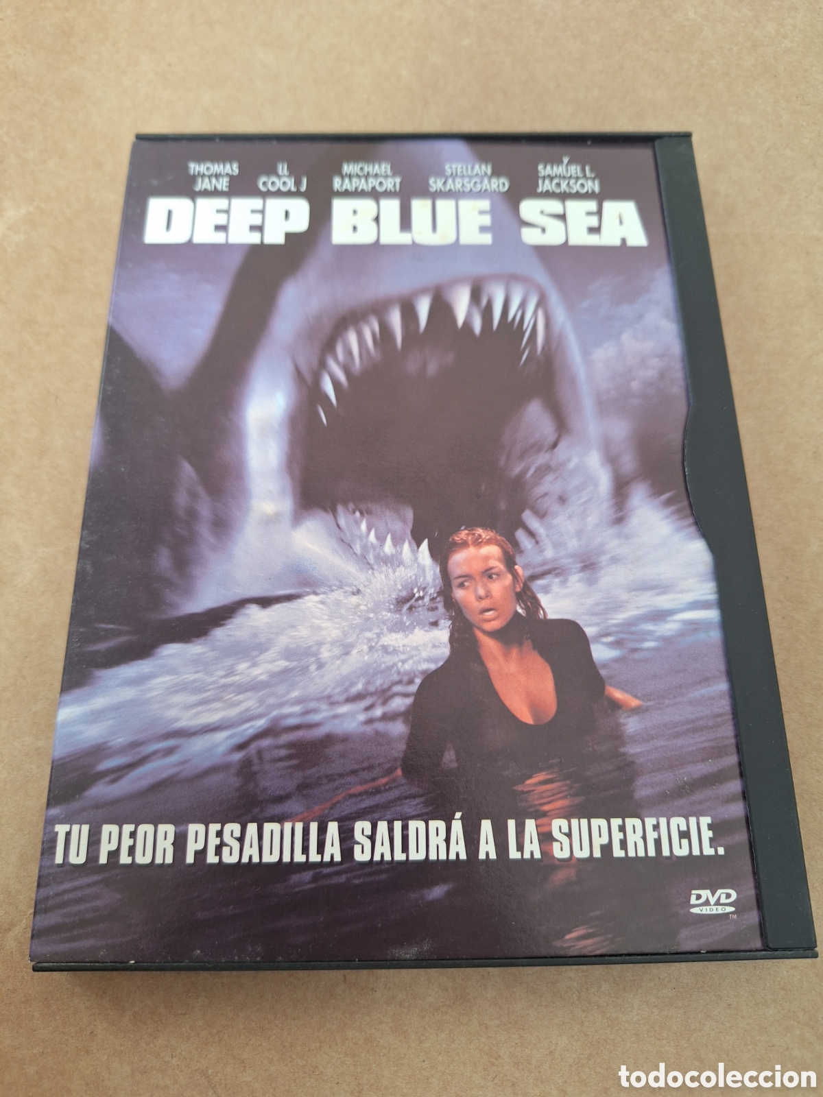 Cinema: S739 deep blue sea DVD SEGUNDAMANO