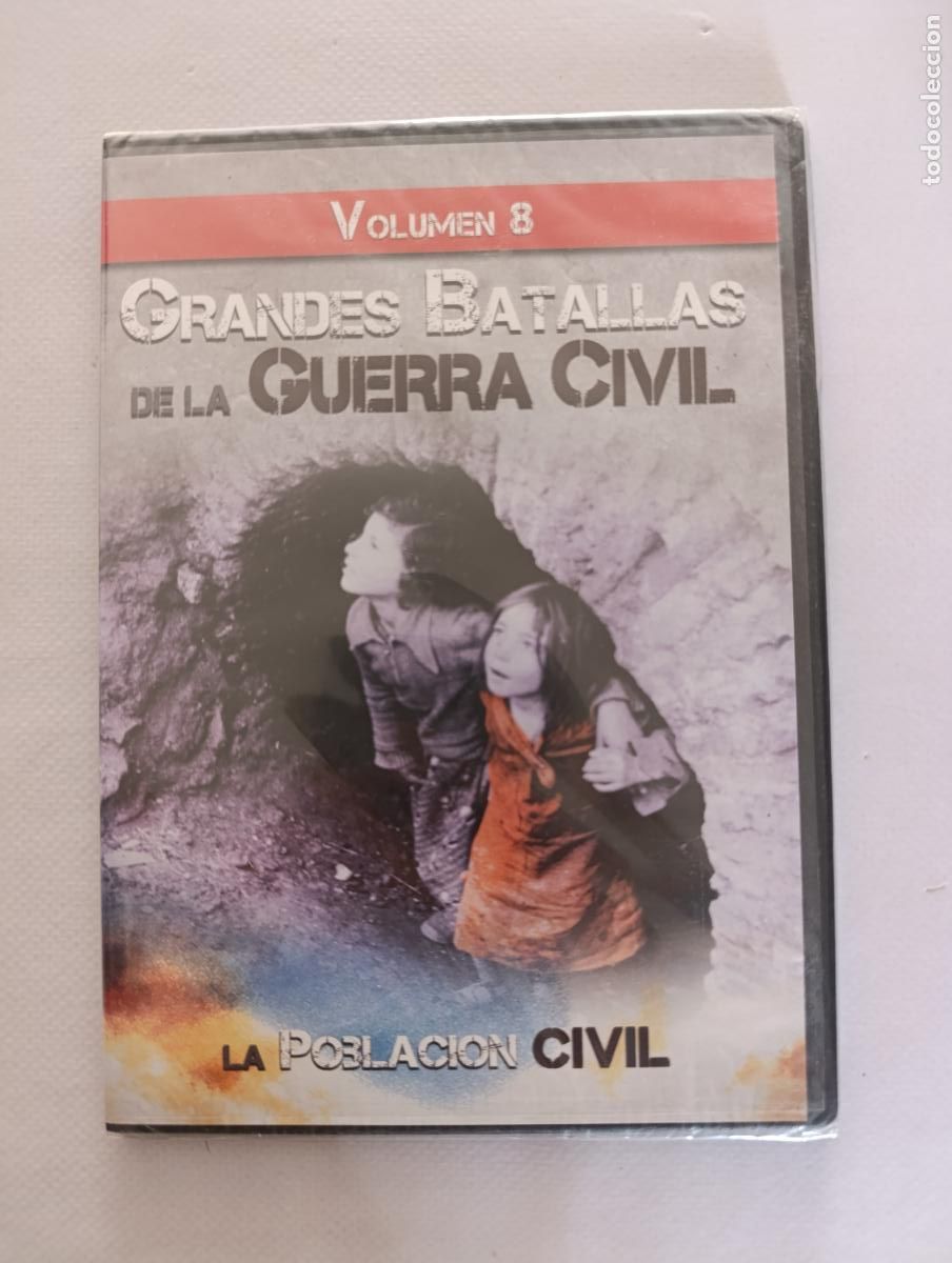 Cinema: DVD GRANDES BATALLAS DE LA GUERRA CIVIL VOLUMEN 8: LA POBLACION CIVIL - CAJA SLIM - NUEVO (5I)