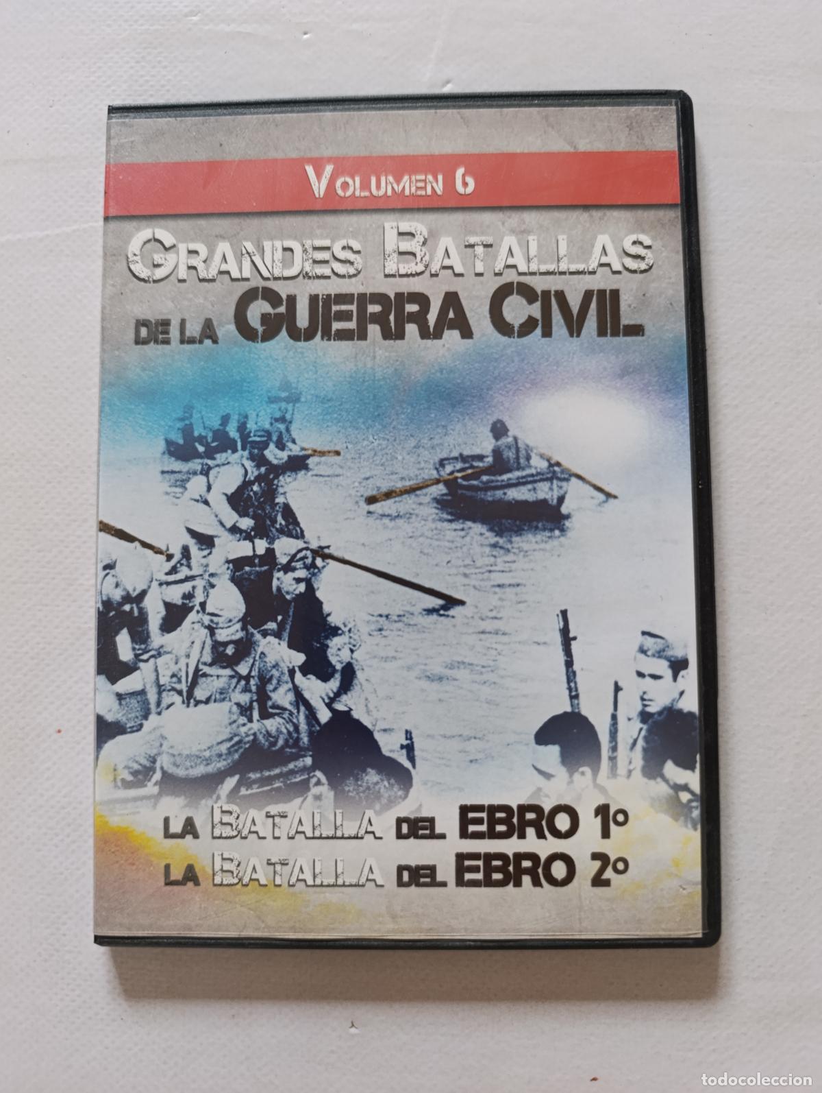 Cinema: DVD GRANDES BATALLAS DE LA GUERRA CIVIL VOLUMEN 6: LA BATALLA DEL EBRO 1&ordm; Y 2&ordm; - CAJA SLIM (5J)
