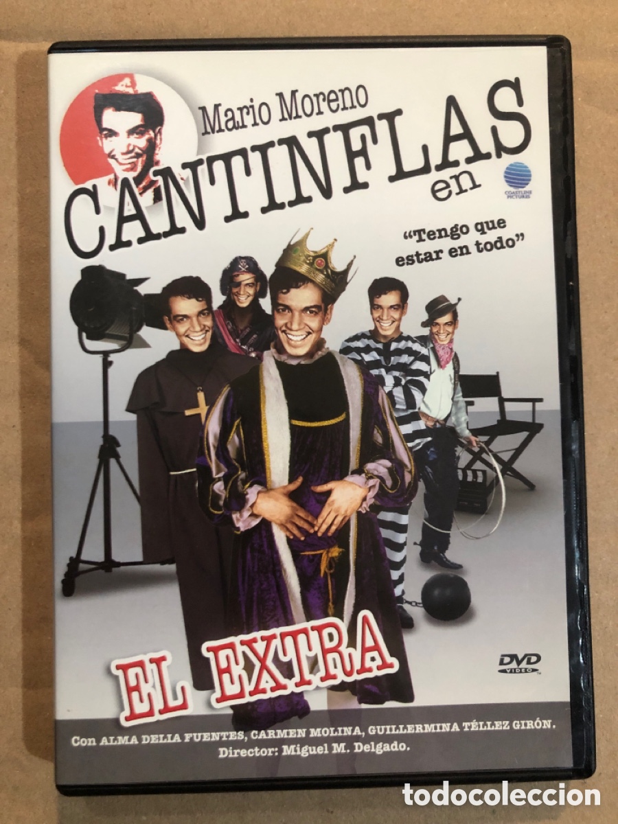 Cine: Cantinflas en el Extra DVD SEMINUEVO