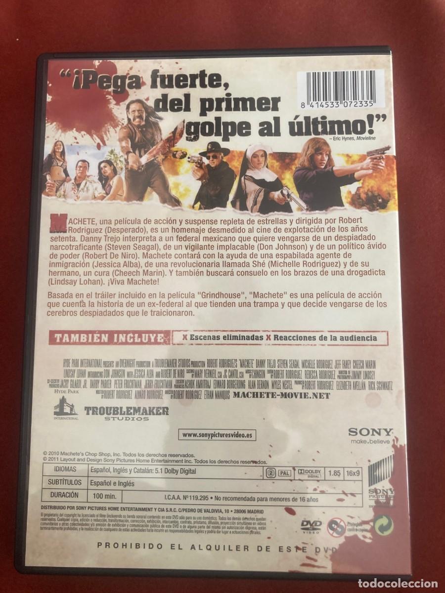 Cine: MACHETE / Dir. ROBERT RODRIGUEZ / DVD - Foto 3