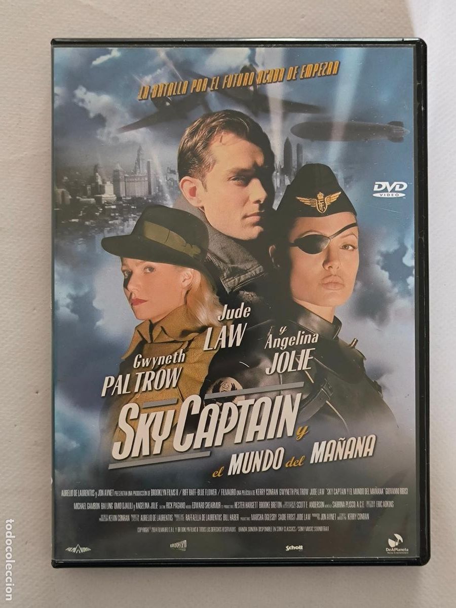 Cinema: DVD SKY CAPTAIN Y EL MUNDO DEL MA&Ntilde;ANA - JUDE LAW (5&Ntilde;)
