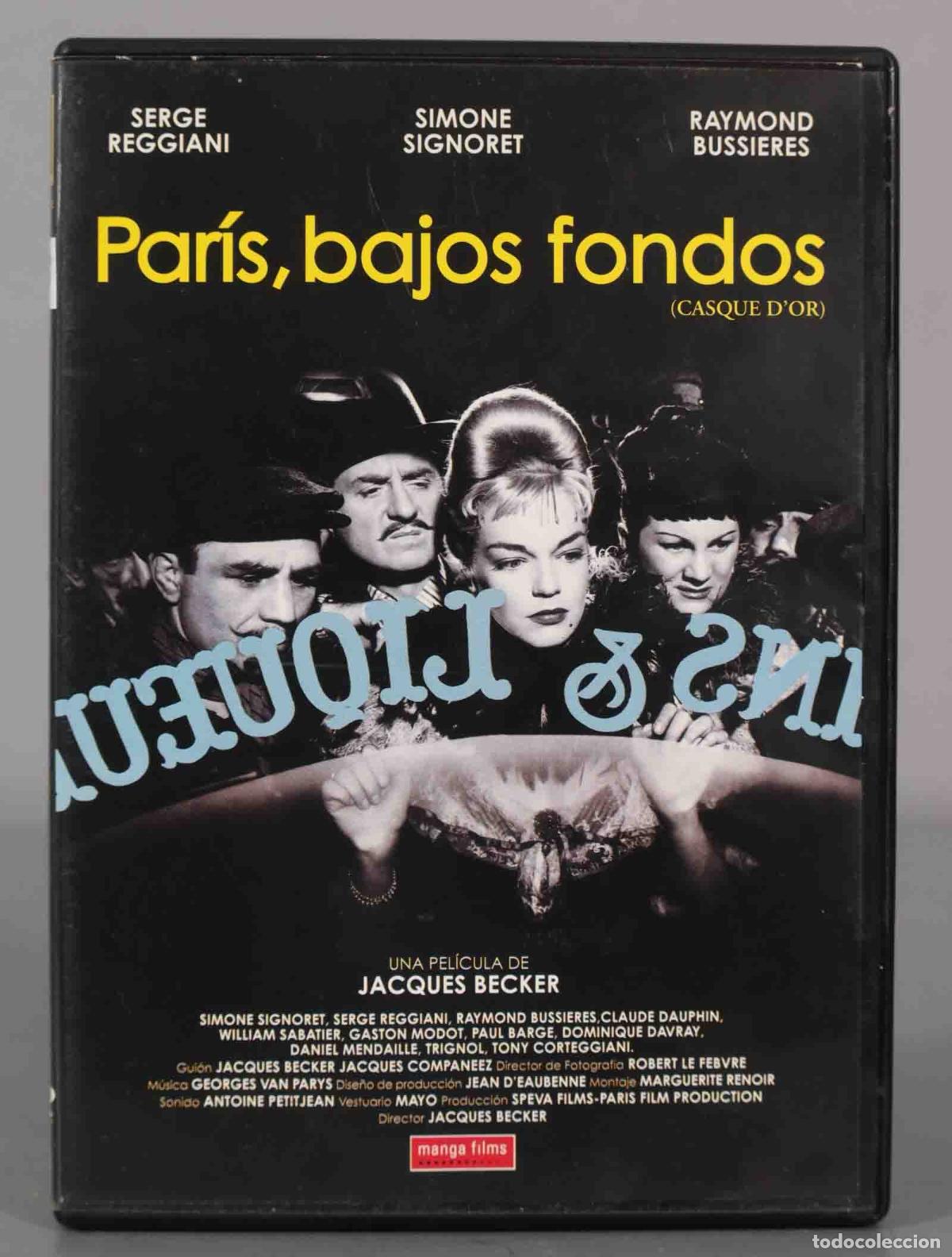 Kino: DVD. PAR&Iacute;S, BAJOS FONDOS (CASQUE D&acute;OR)