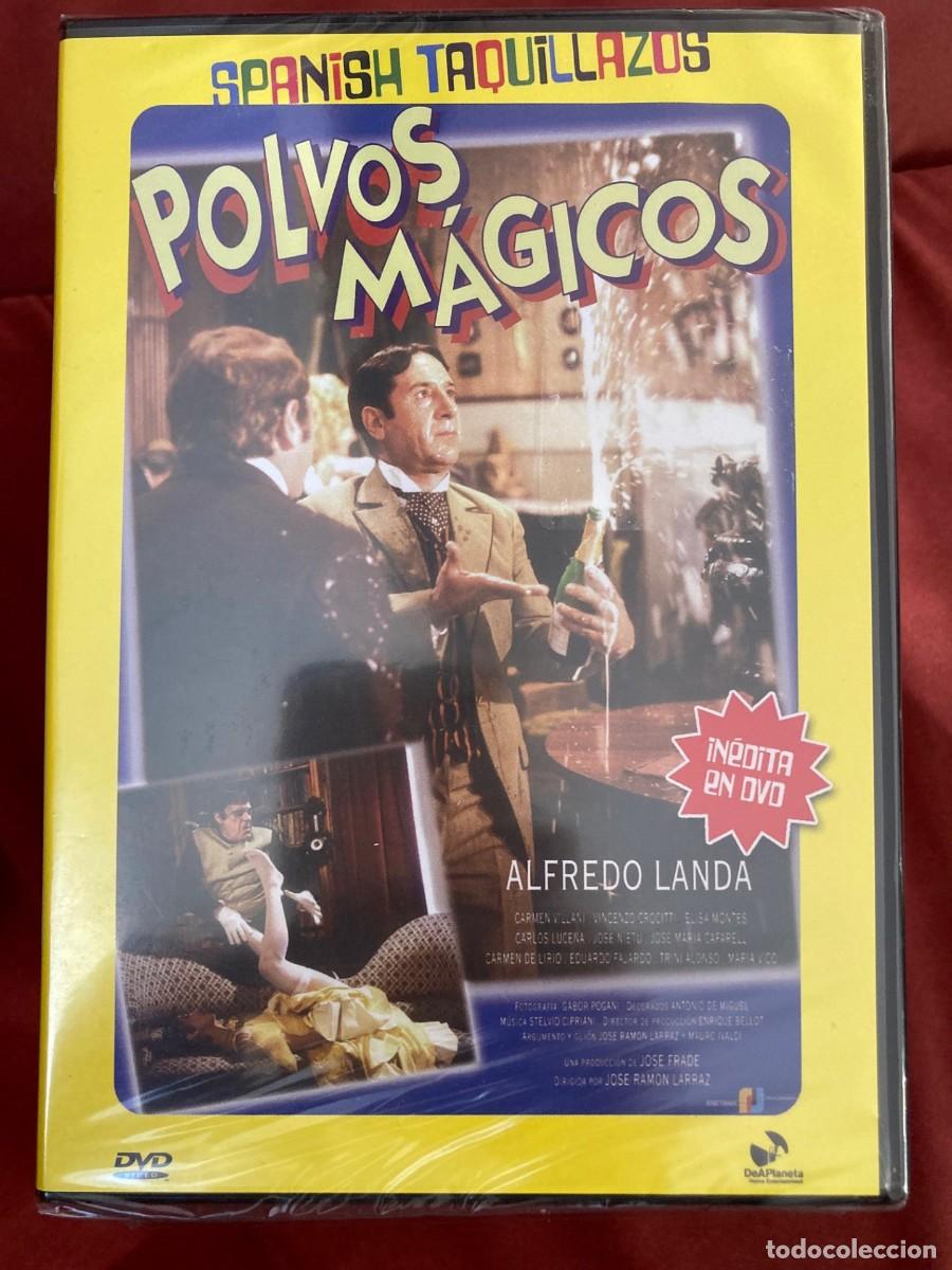 Cine: POLVOS MAGICOS / ALFREDO LANDA / JOSE RAMON LARRAZ / DVD / PRECINTADO