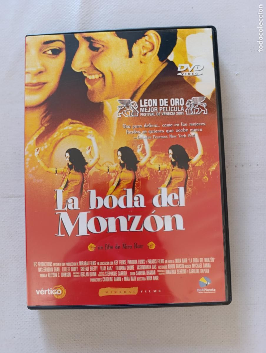 Cinema: DVD LA BODA DEL MONZON - MIRA NAIR (5S)