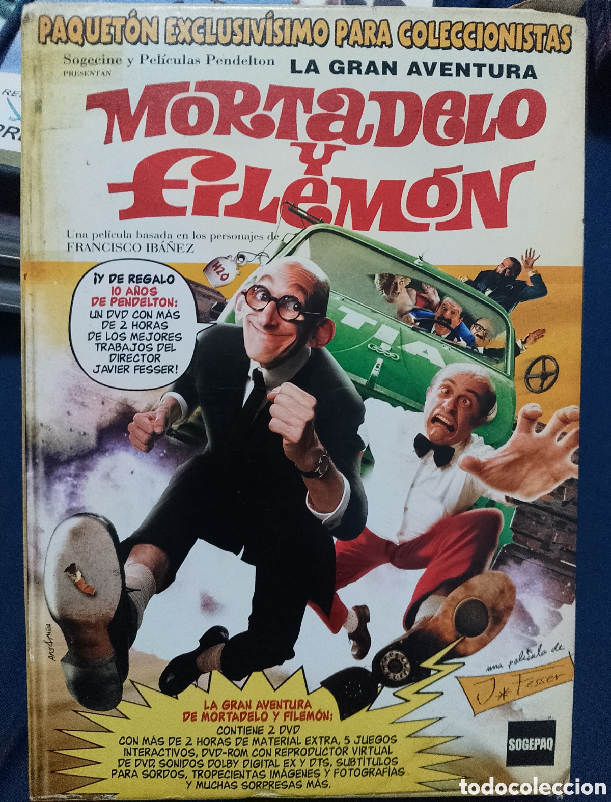 Cinema: DVD Mortadelo y Filem&oacute;n - edici&oacute;n 2 discos