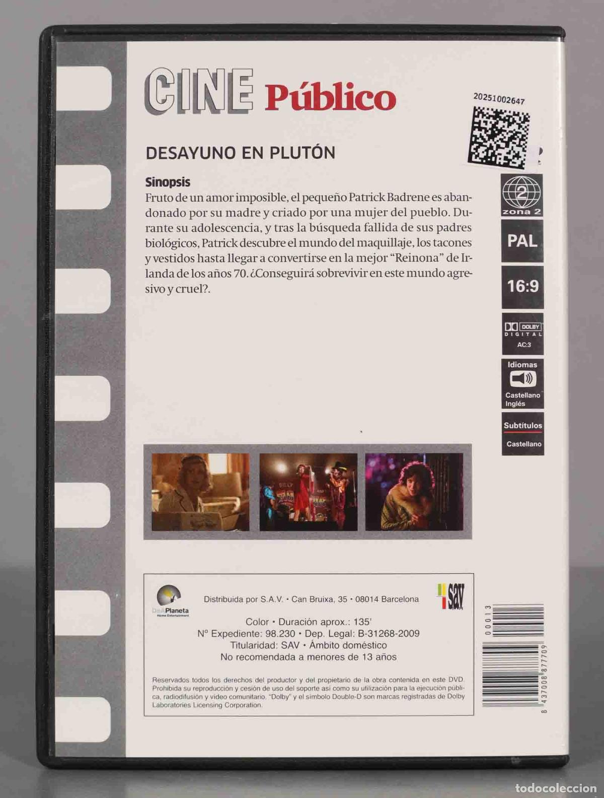 Cine: DVD. DESAYUNO EN PLUT&Oacute;N - Foto 2