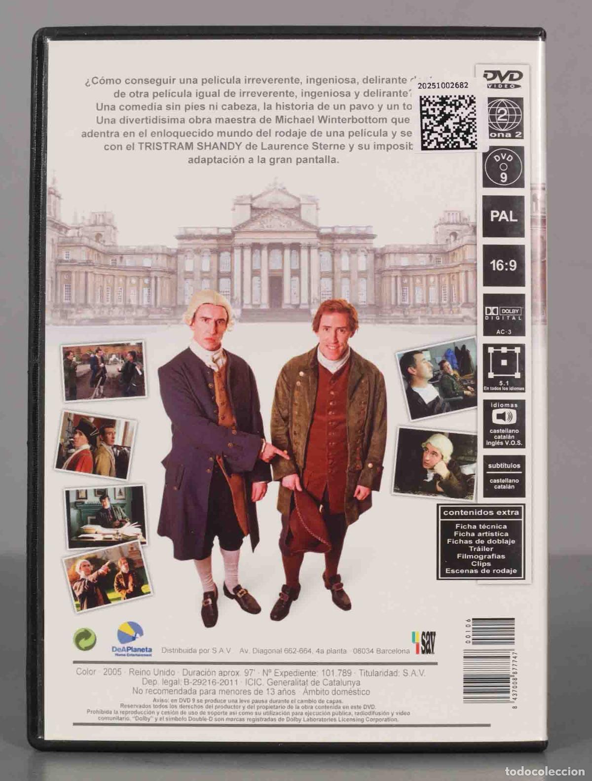 Cine: DVD. TRISTRAM SHANDY. - Foto 2