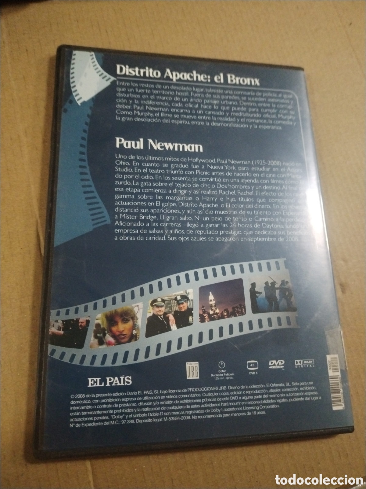 Cine: Distrito apache. Paul Newman. DVD - Foto 2