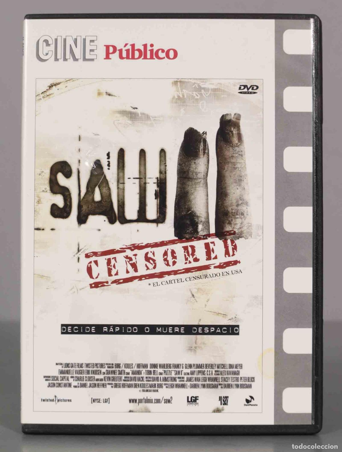 Cinema: DVD. SAW II CENSORED