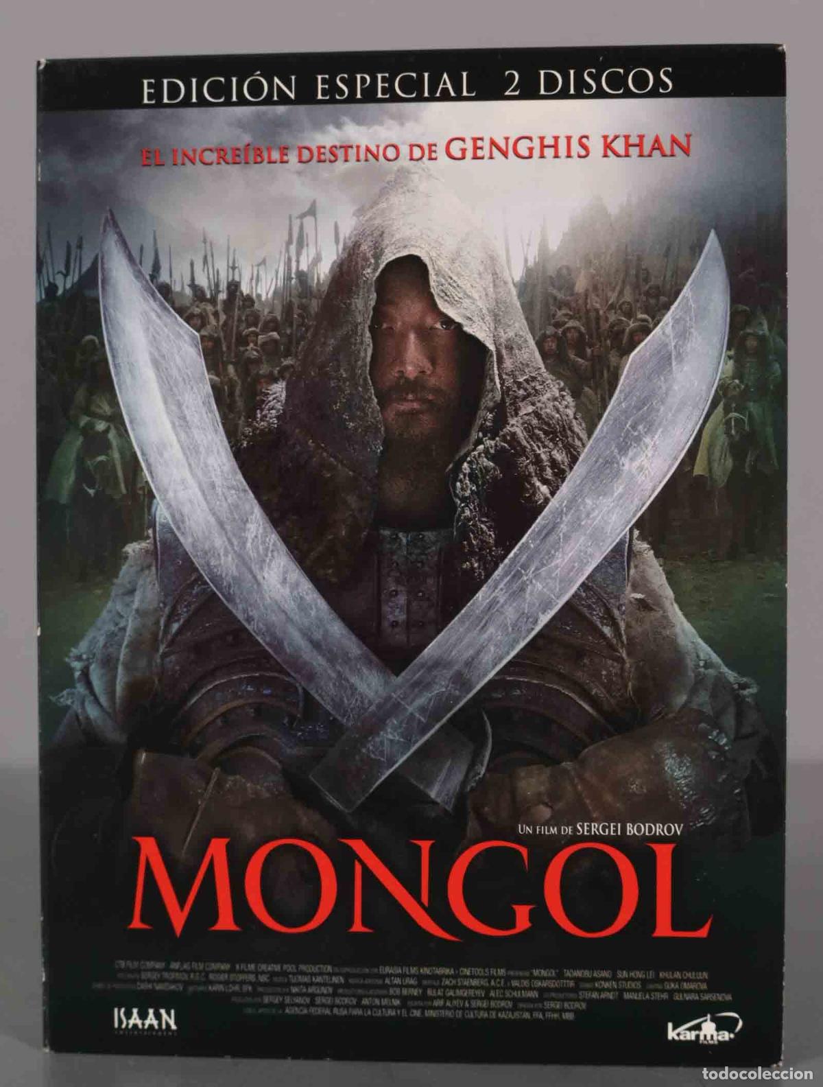 Kino: DVD. MONGOL. DE SERGEI BODROV. EDICI&Oacute;N ESPECIAL DOS DISCOS