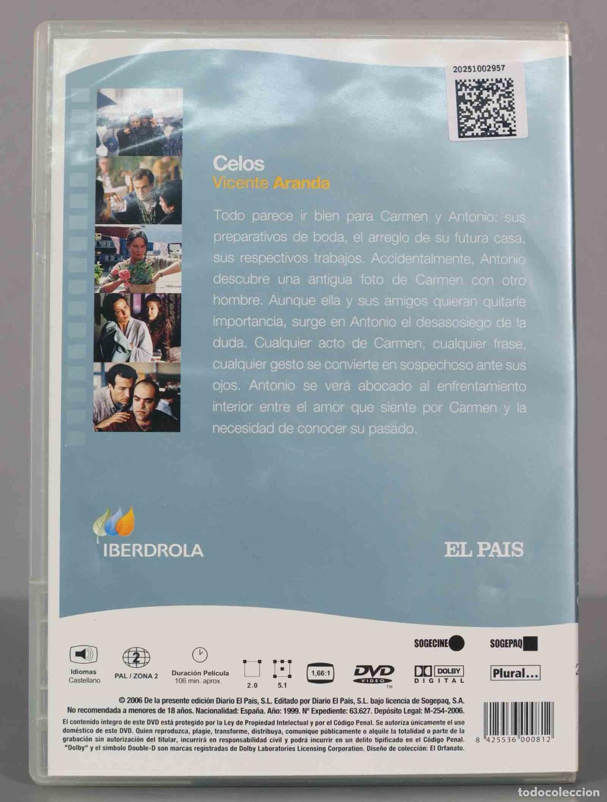 Cine: DVD. Celos VICENTE ARANDA - Foto 2