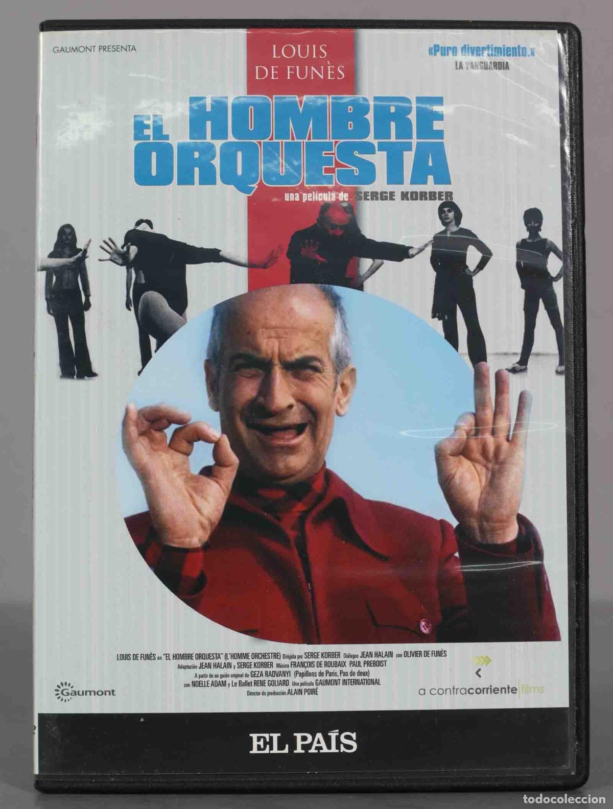 Cinema: DVD. el hombre orquesta - louis de funes