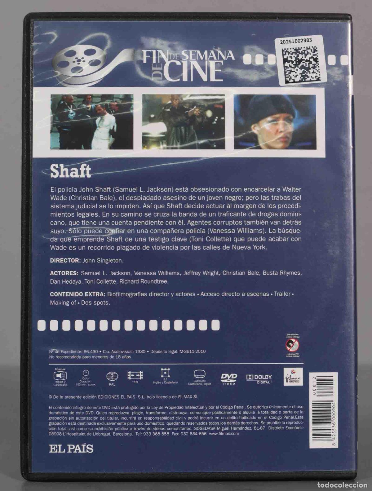 Cine: DVD. SHAFT SINGLETON - Foto 2