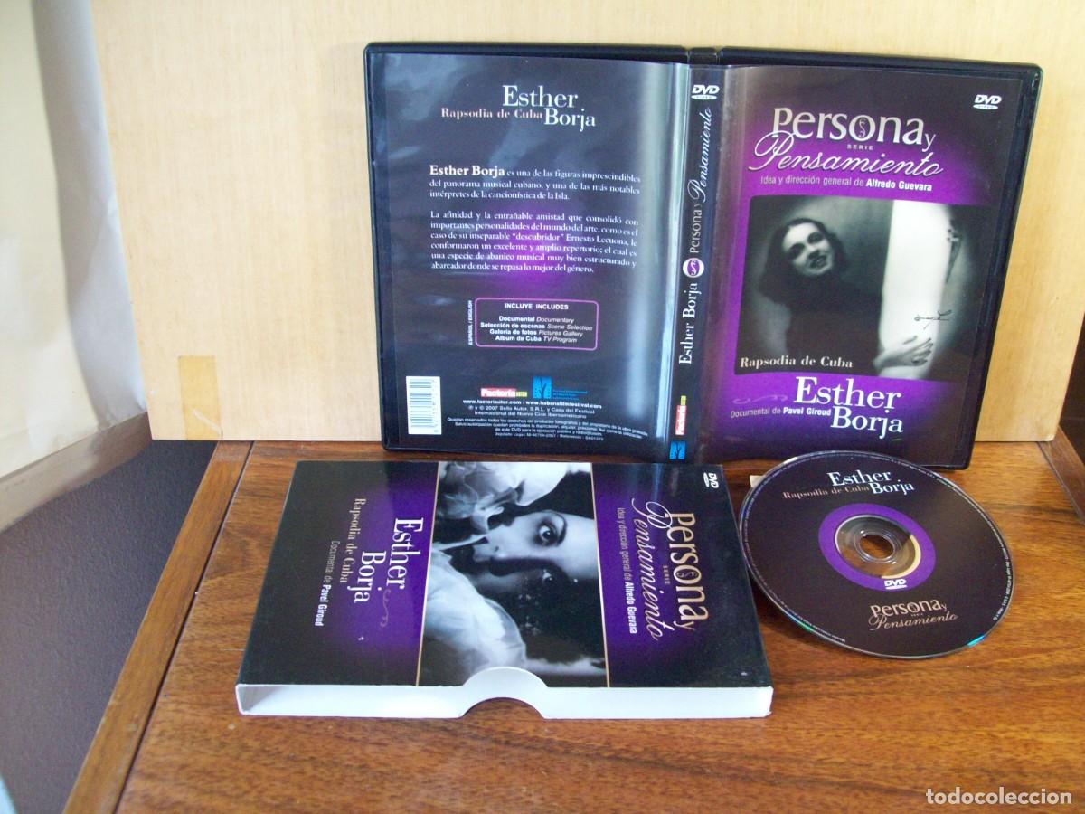 Cine: ESTHER BORJA - RAPSODIA DE CUBA - PERSONA Y PENSAMIENTO - DVD