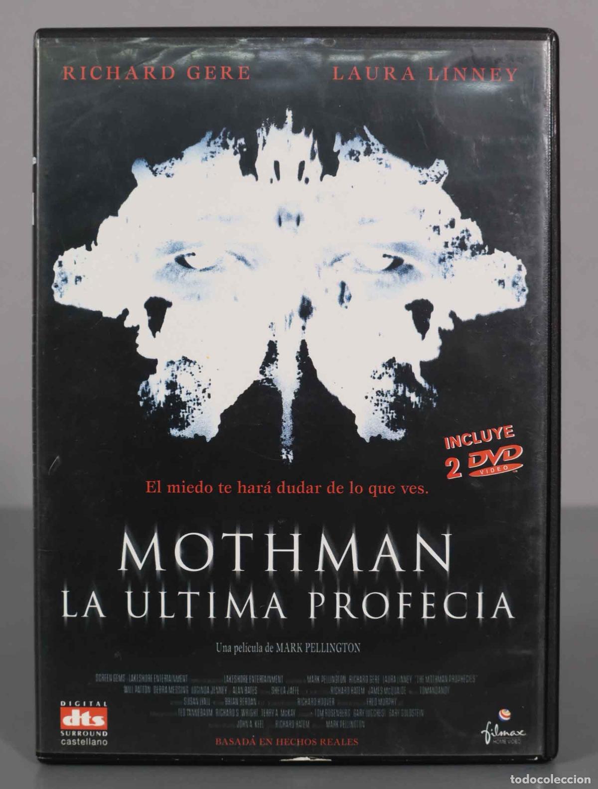 Cinema: DVD. MOTHMAN LA ULTIMA PROFECIA - EDICION 2 DISCOS - RICHARD GERE