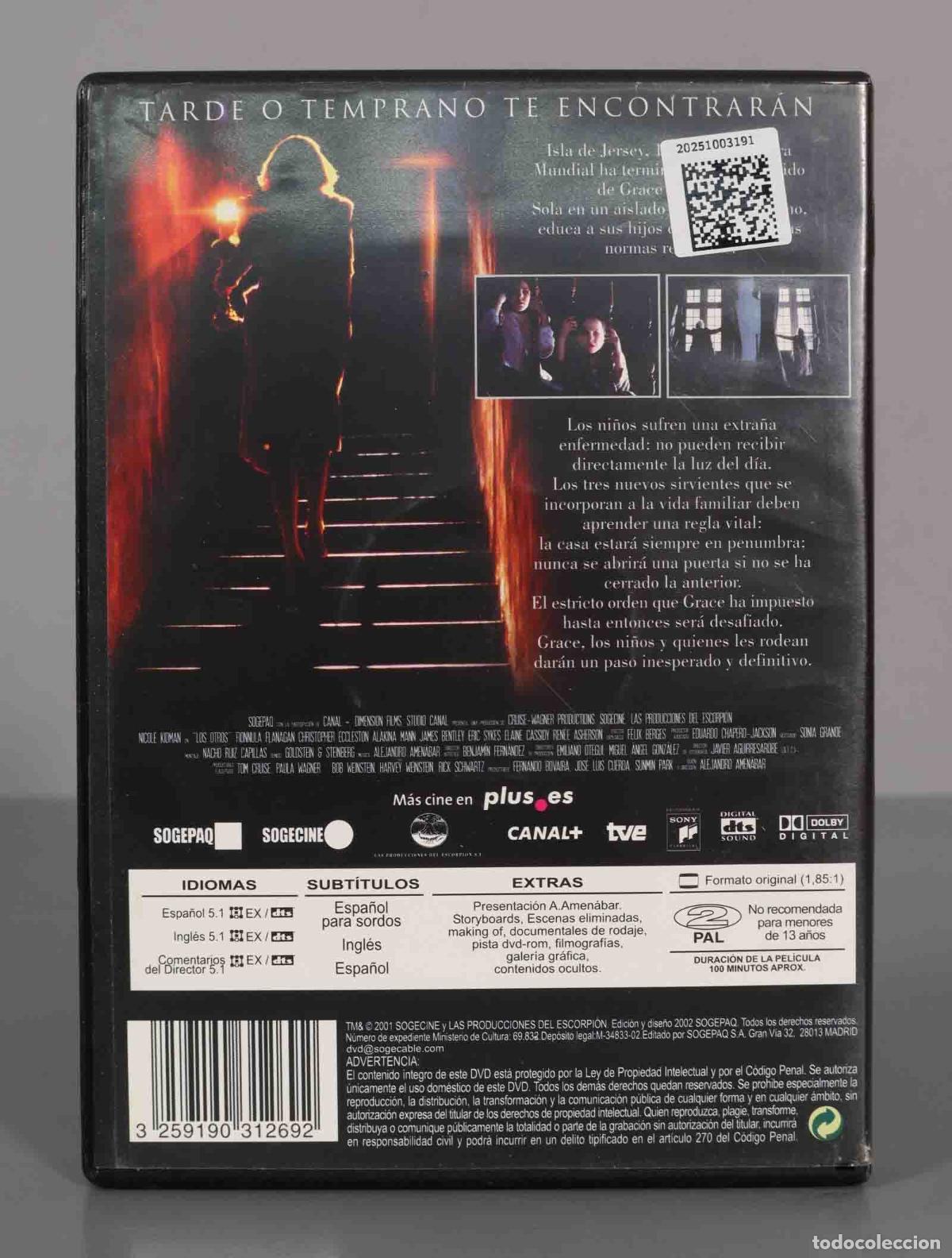 Cine: DVD. LOS OTROS. KIDMAN - Foto 2