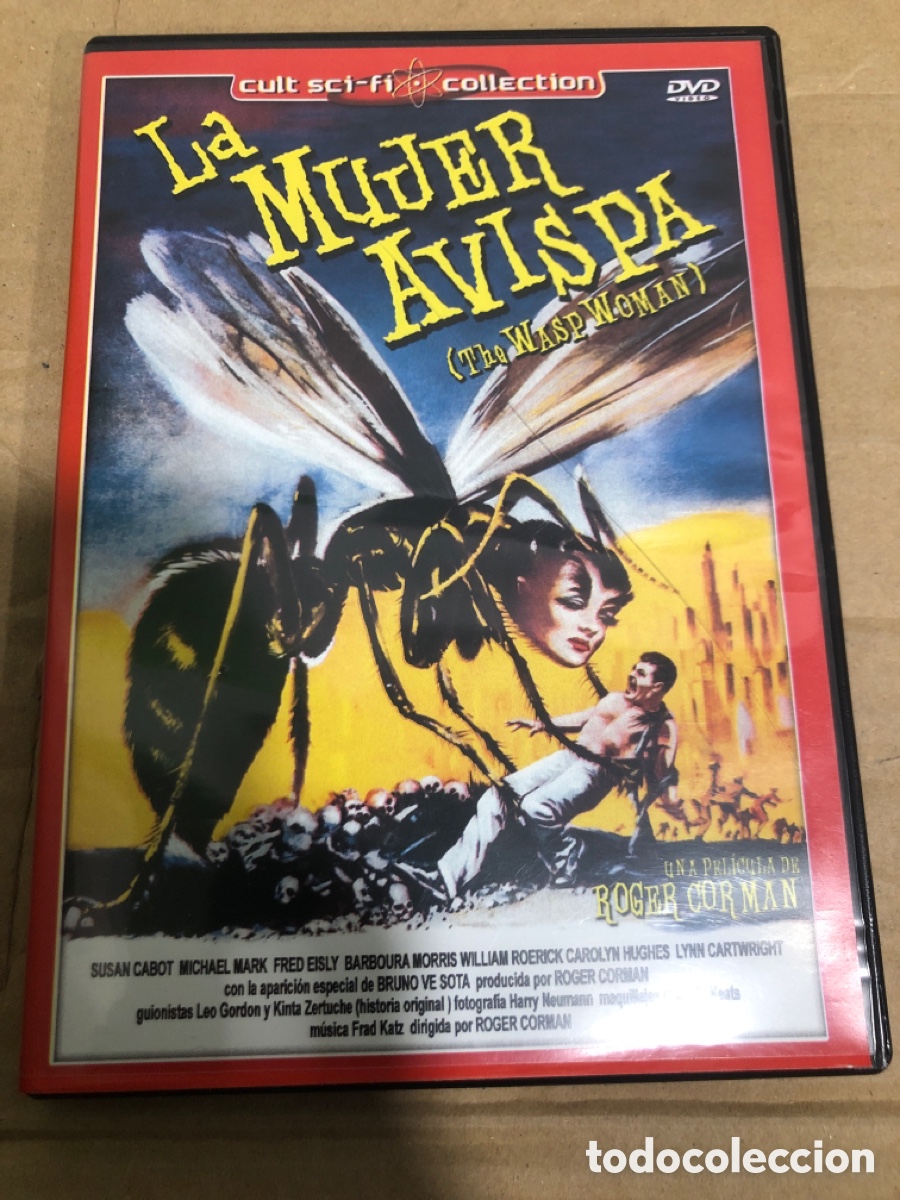 Cine: La mujer avispa DVD-r SEMINUEVO