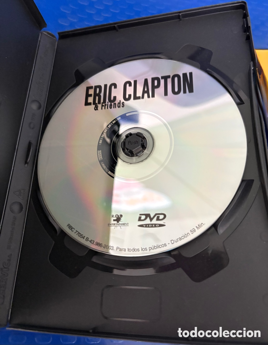 Cine: DVD ERIC CLAPTON & FRIENDS. - Foto 2