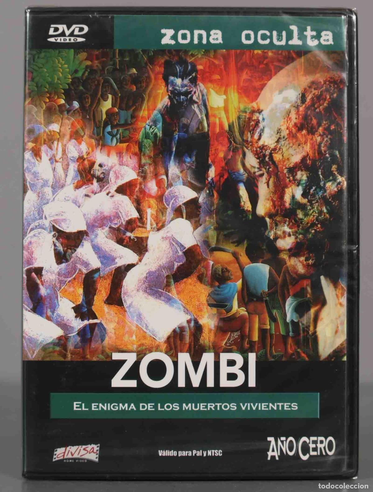 Cin&eacute;ma: DVD. ZOMBI EL ENIGMA DE LOS MUERTOS VIVIENTES DOCUMENTAL ZONA OCULTA A&Ntilde;O CERO MUERTE . PRECINTAD