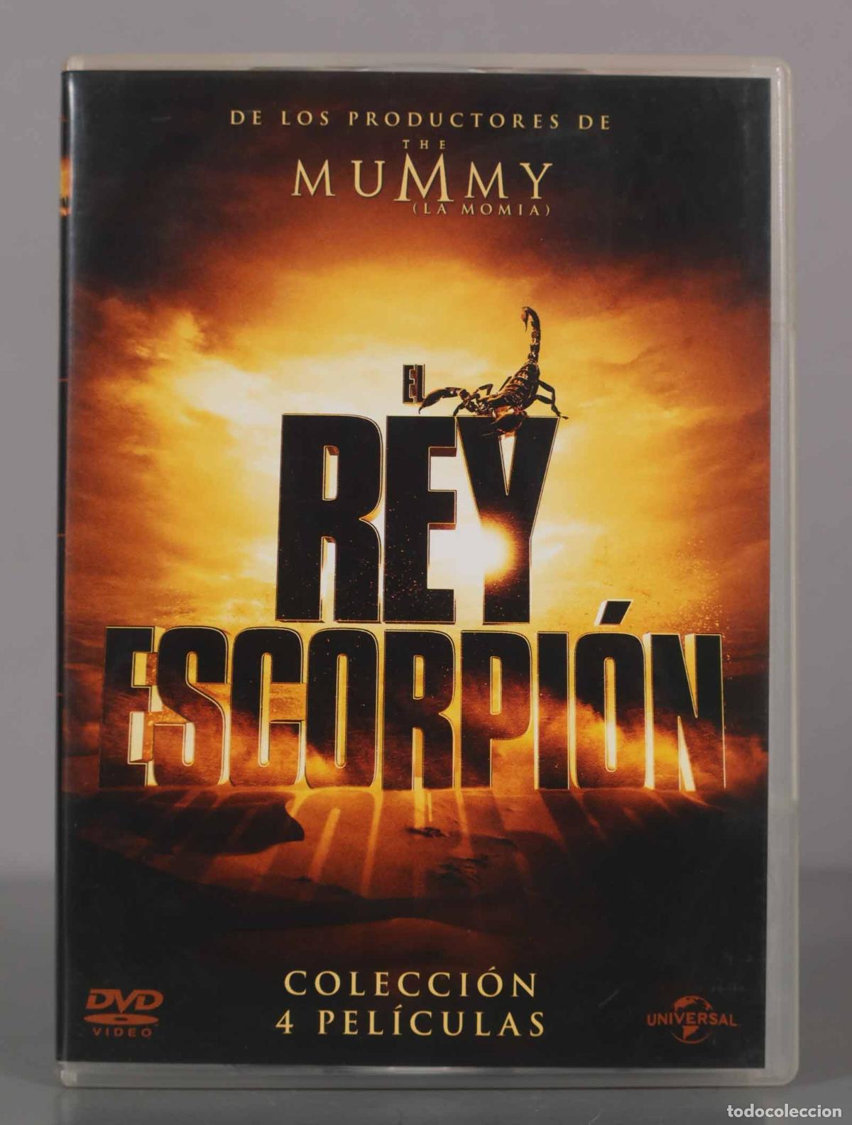 Cin&eacute;ma: DVD. REY ESCORPION. COLECCION 4 PELICULAS.