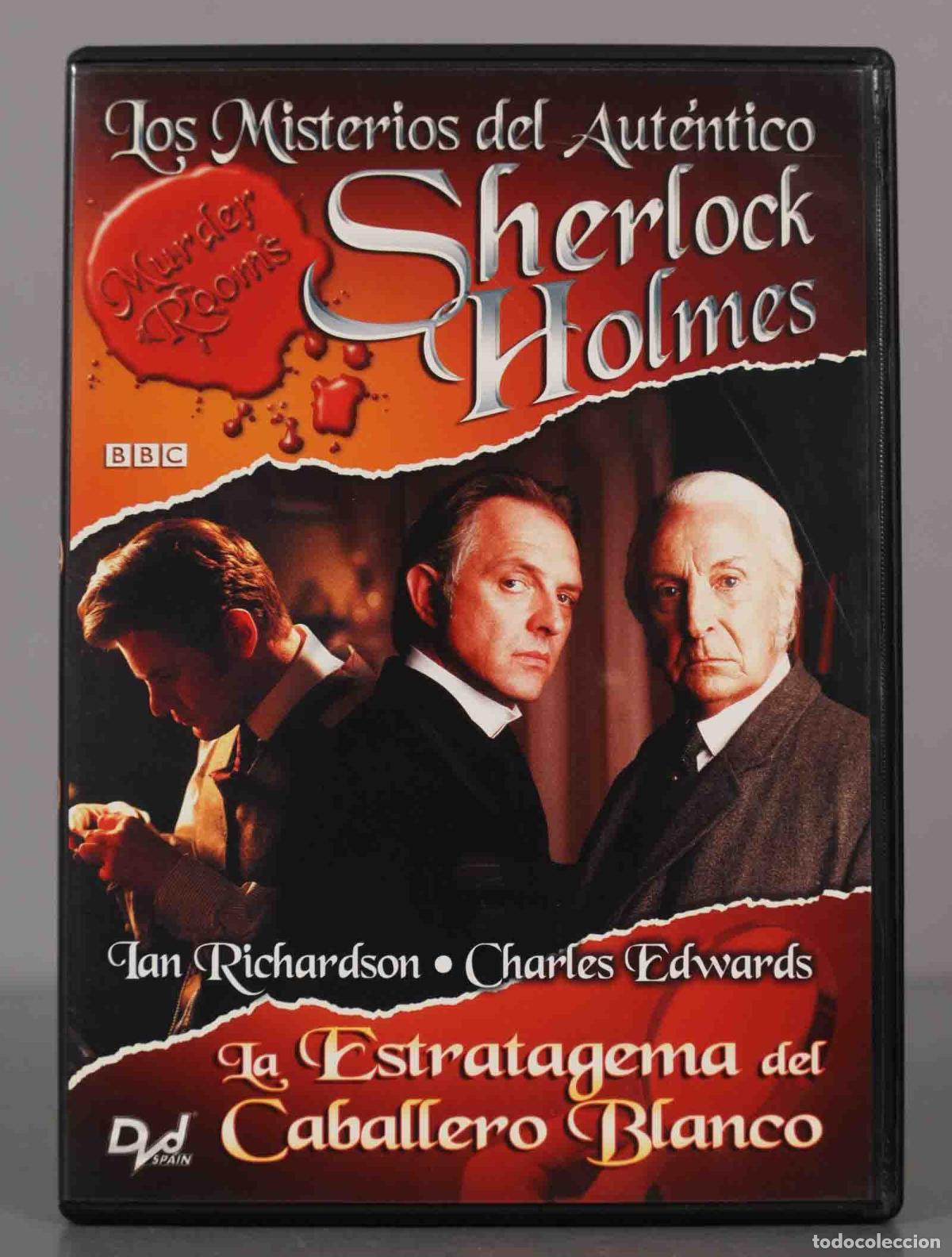 Cine: DVD. LOS MISTERIOS DE SHERLOCK HOLMES LA ESTRATAGEMA DEL CABALLERO BLANCO