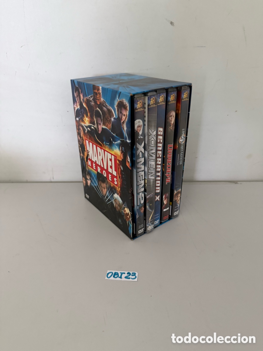 Cine: PACK MARVEL HEROES 5 DVD - Foto 2