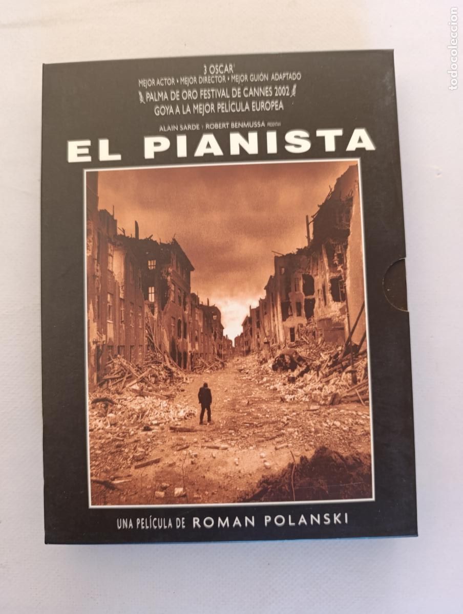 Cinema: DVD EL PIANISTA - ROMAN POLANSKI - PELICULA + DOCUMENTAL - FALTA LA BANDA SONORA (5U)