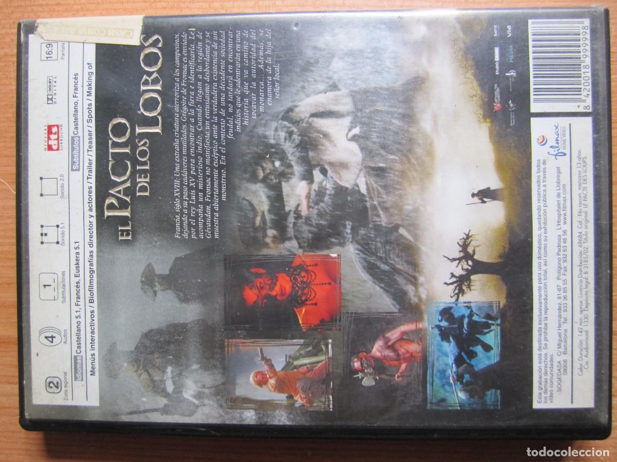 Cine: dvd el pacto de lobos - Foto 3