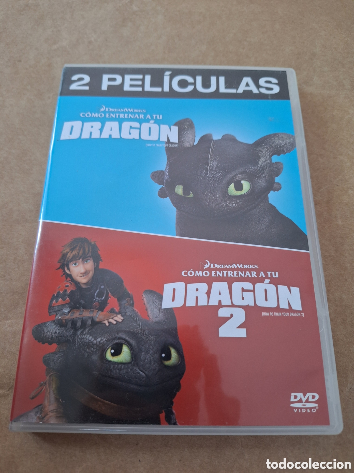 Cinema: S741 pack como entrenar a tu dragon 1 y 2 DVD SEGUNDAMANO