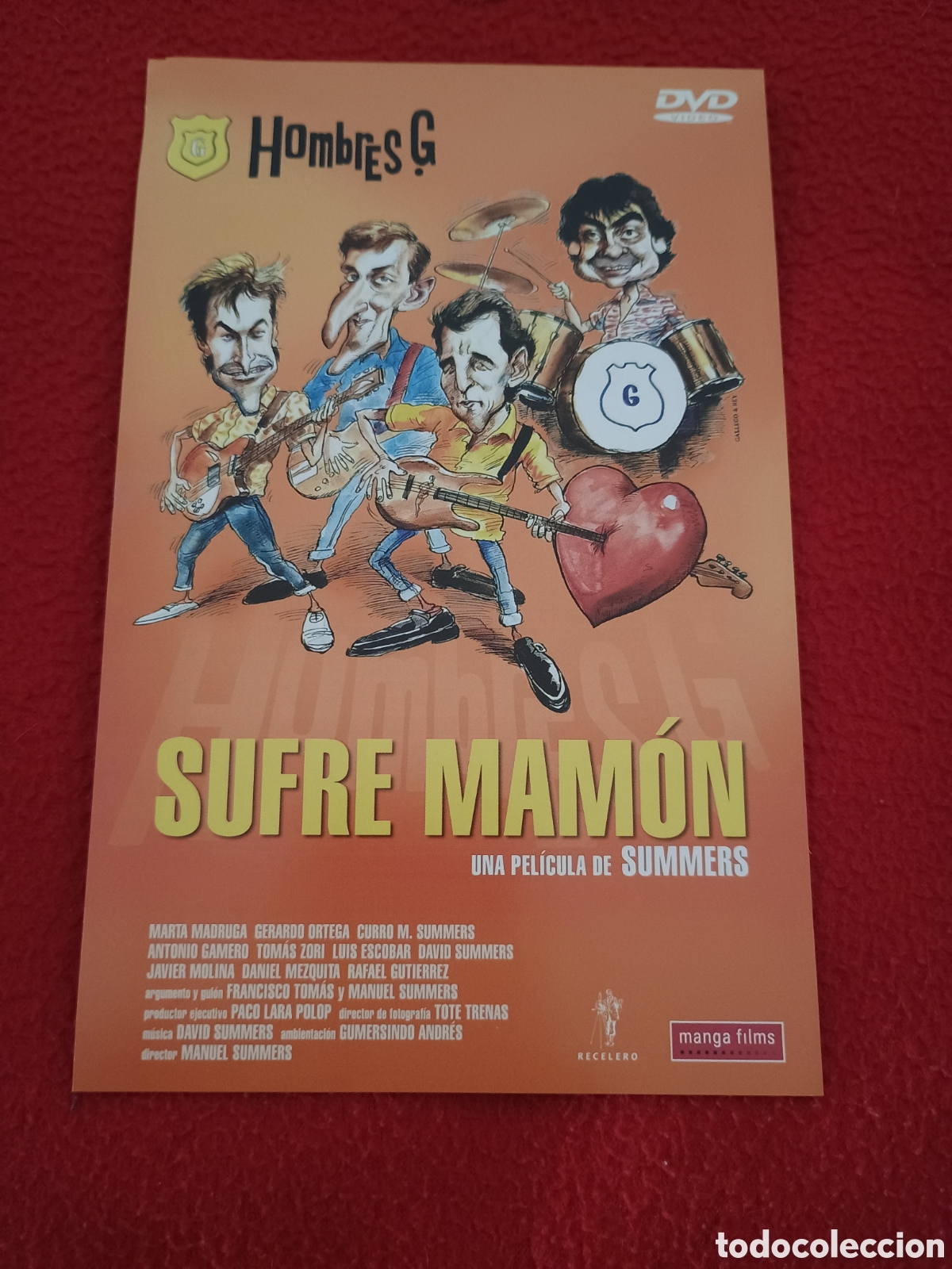 Cine: Folleto - sufre mam&oacute;n hombres G Manolo summers
