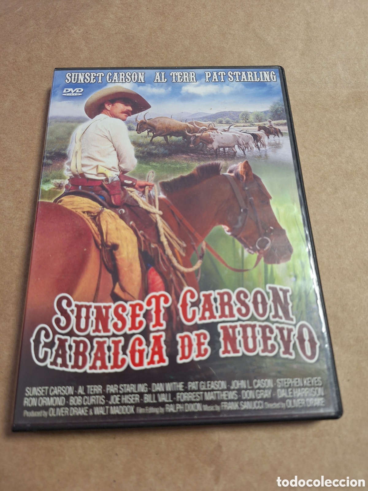 Cinema: S744 sunset Carson cabalga de nuevo DVD SEGUNDAMANO