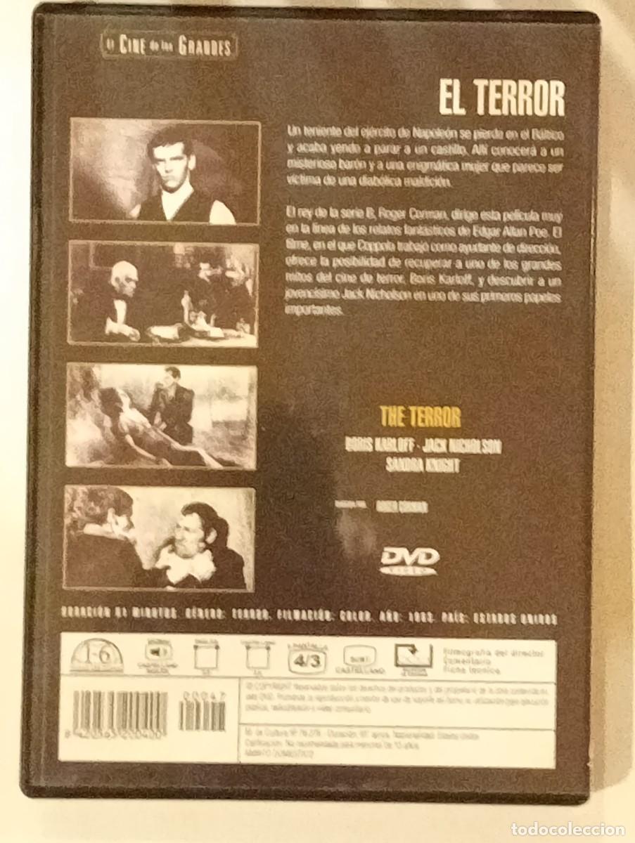 Cine: DVD PEL&Iacute;CULA - El Terror. - Foto 2