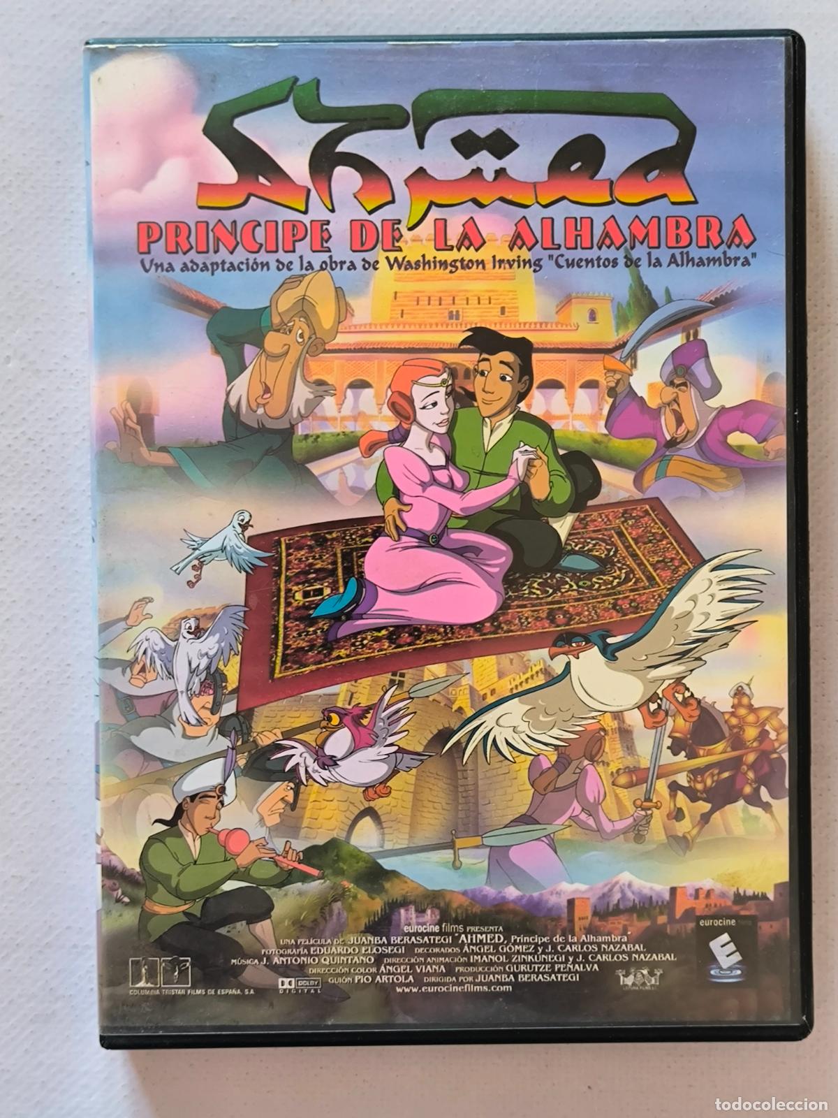 Cine: DVD AHMED, PRINCIPE DE LA ALHAMBRA - ANIMACION INFANTIL (5Y)