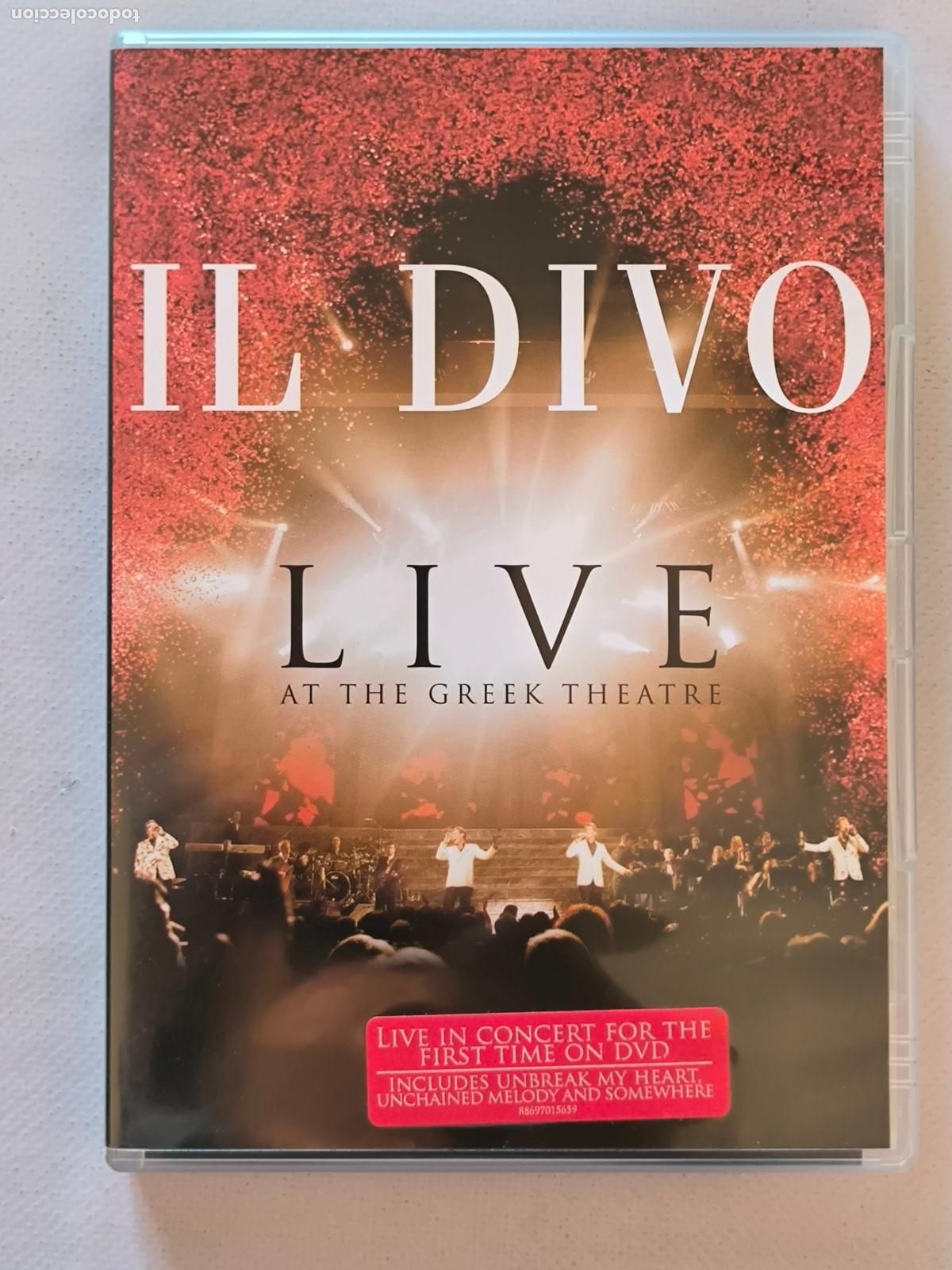 Kino: DVD IL DIVO - LIVE AT THE GREEK THEATRE (5Z)