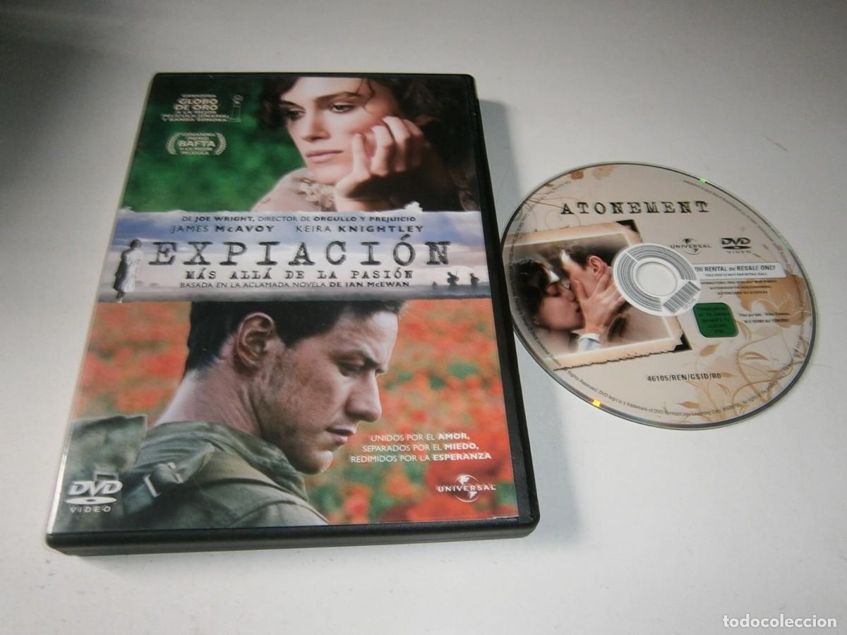 Cinema: EXPIACION MAS ALLA DE LA PASION DVD JAMES MC AVOY KEIRA KNIGHTLEY