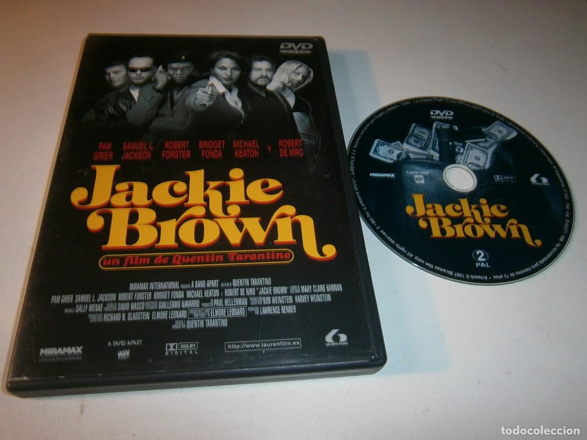 Cine: JACKIE BROWN DVD PAM GRIER SAMUEL L. JACKSON QUENTIN TARANTINO