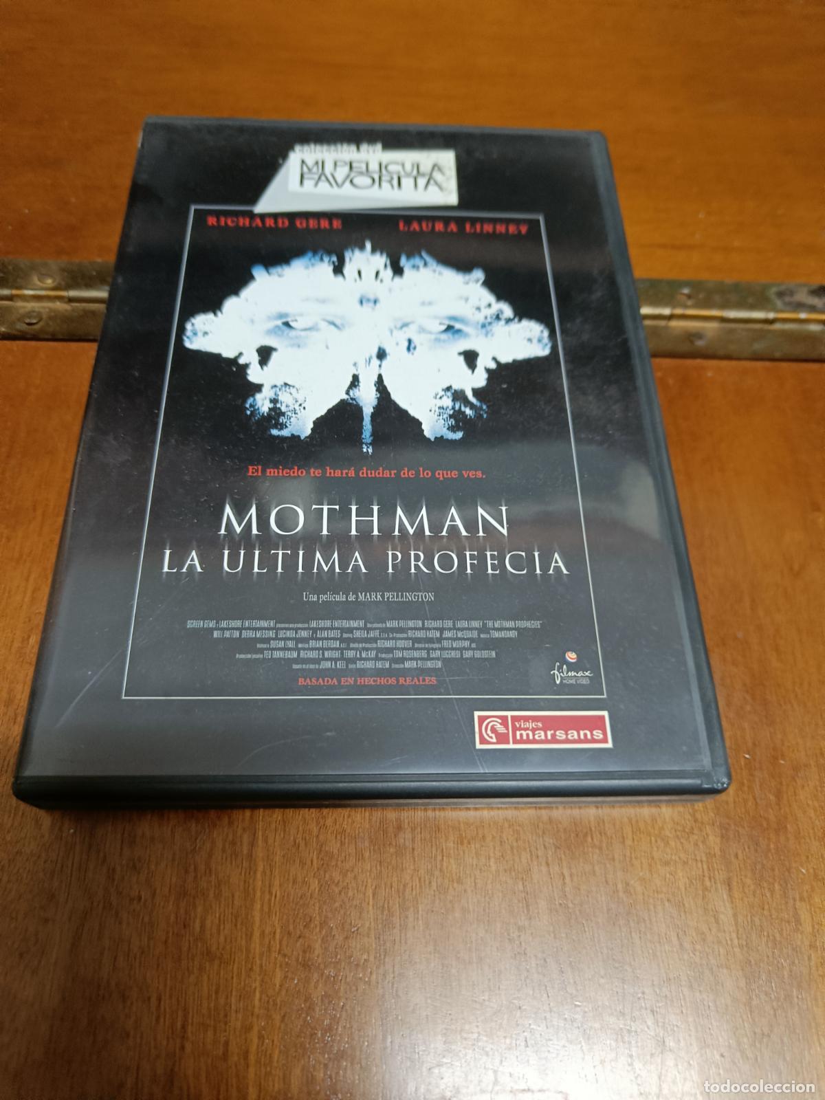 Cin&eacute;ma: PEL&Iacute;CULA EN DVD MOTHMAN. LA &Uacute;LTIMA PROFEC&Iacute;A.