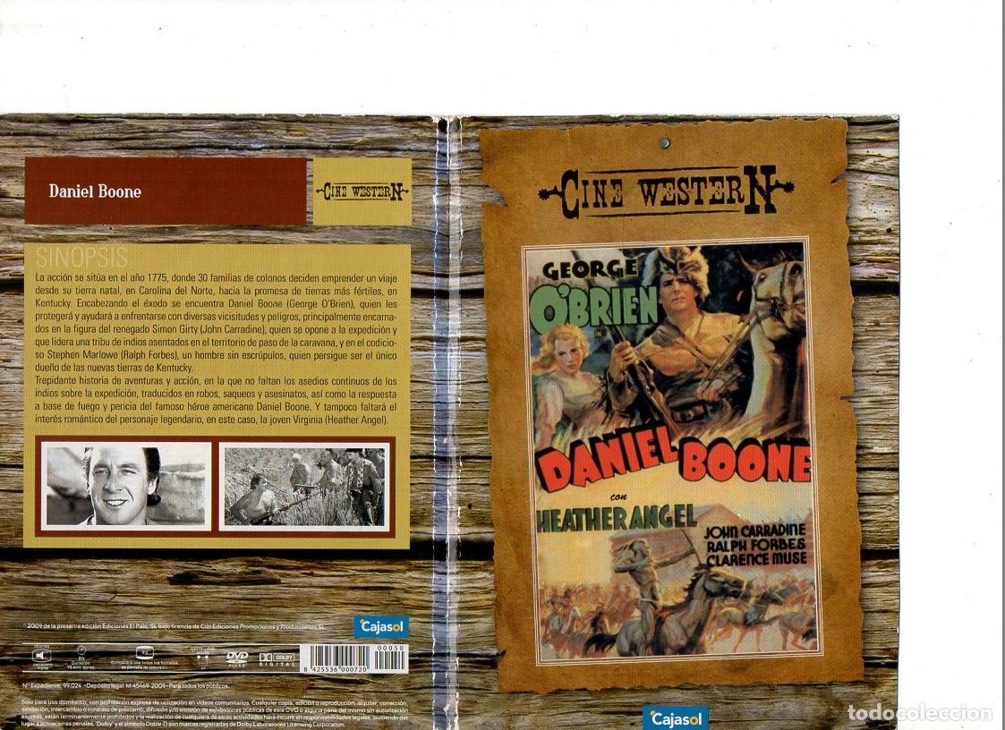 Cine: DANIEL BOONE: GEORGE O&acute;BRIEN DVD - Foto 1