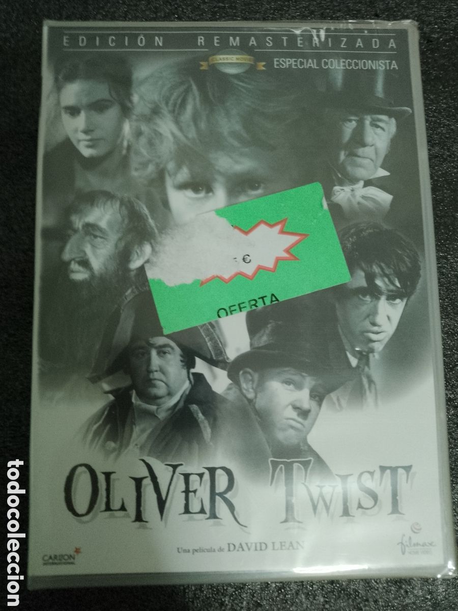 Cinema: OLIVER TWIST - DVD REMASTERIZADO E. COLECCIONISTA - NUEVO PRECINTADO