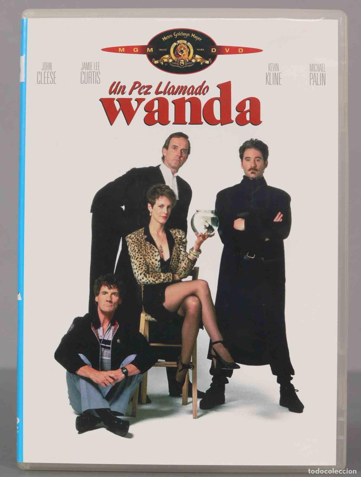 Cinema: DVD. JAIMIE LEE CURTIS - UN PEZ LLAMADO WANDA (1988)