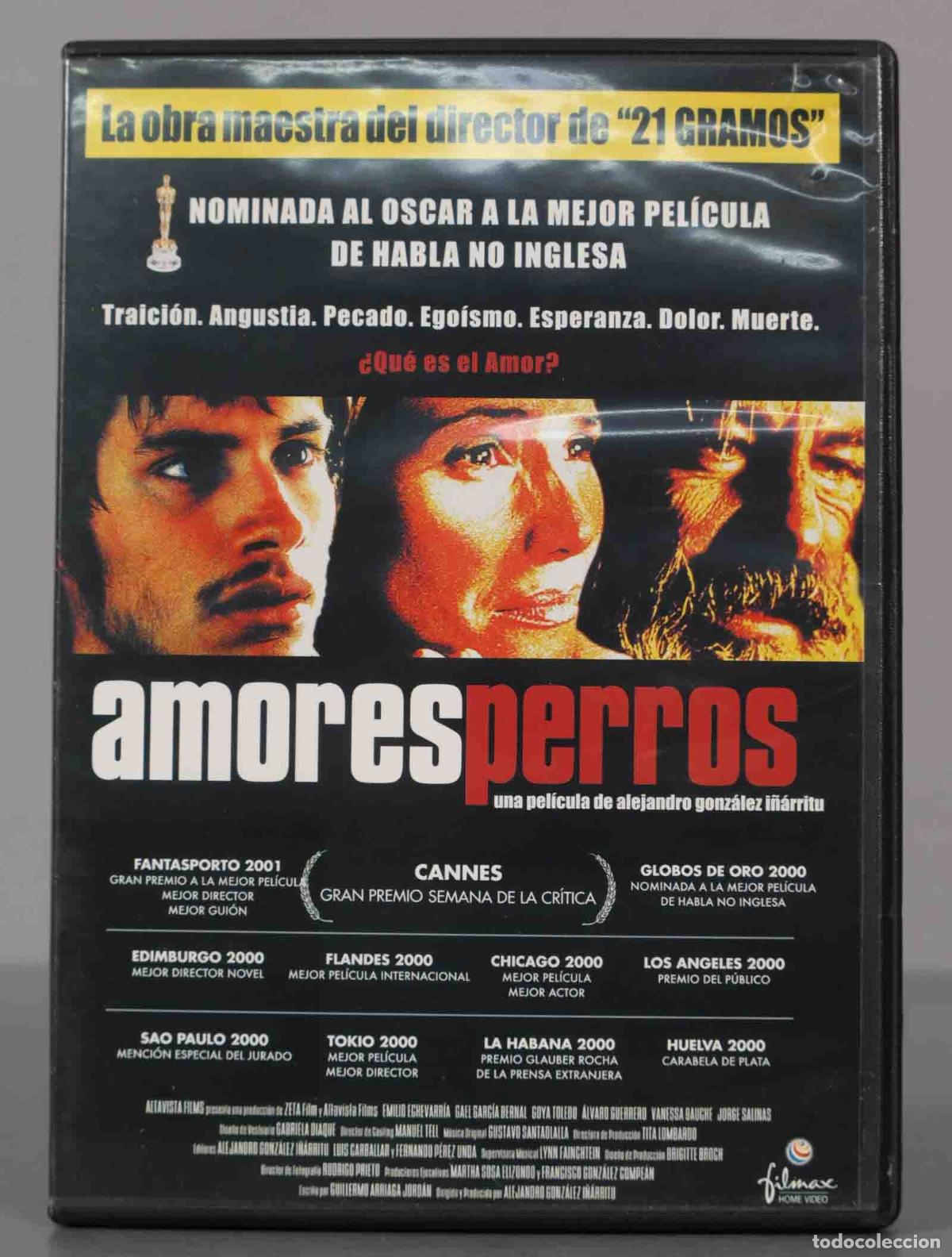 Cin&eacute;ma: DVD. AMORES PERROS. I&Ntilde;ARRITU