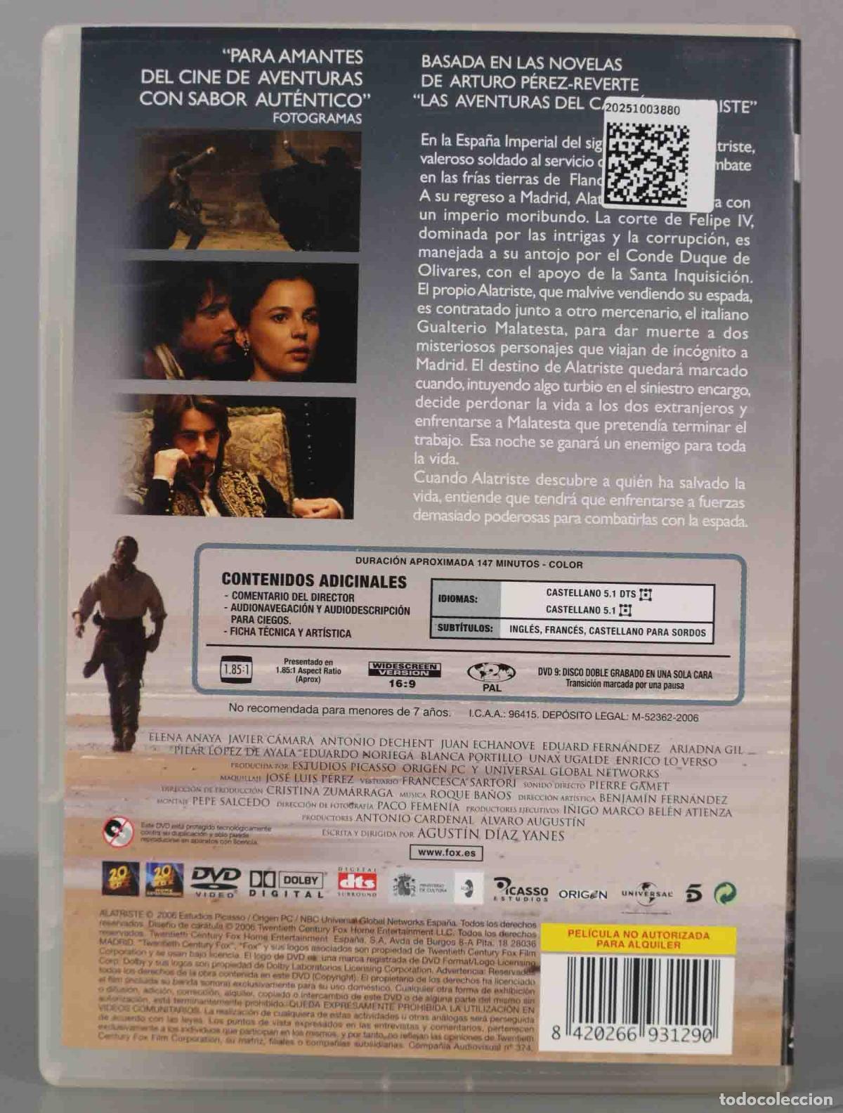 Cine: DVD. ALATRISTE MORTENSEN - Foto 2