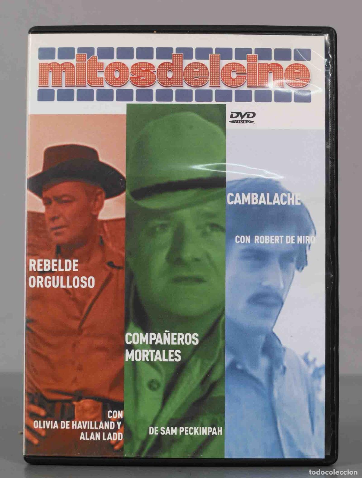 Cinema: DVD. REBELDE ORGULLOSO. COMPA&Ntilde;EROS MORTALES. CAMBALACHE