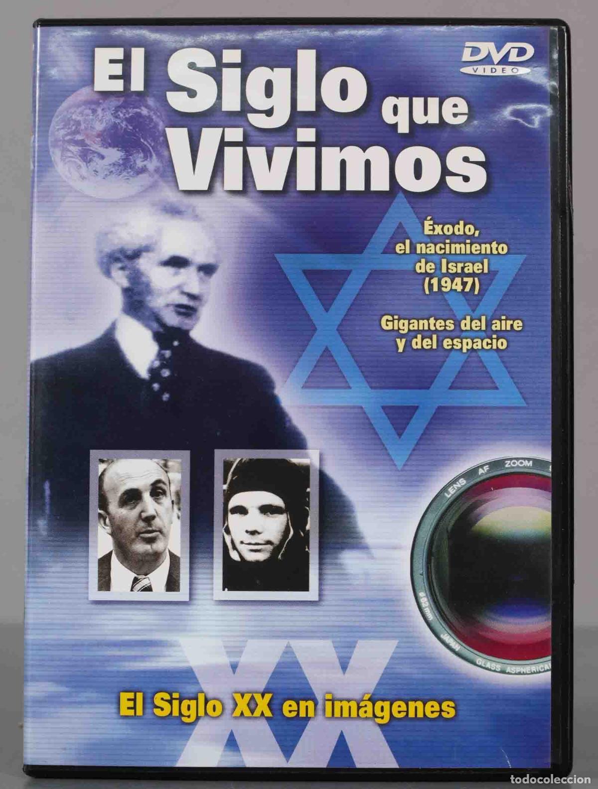Cinema: DVD. EL SIGLO QUE VIVIMOS. EL EXODO EL NACIMIENTO DE ISRAEL 1947