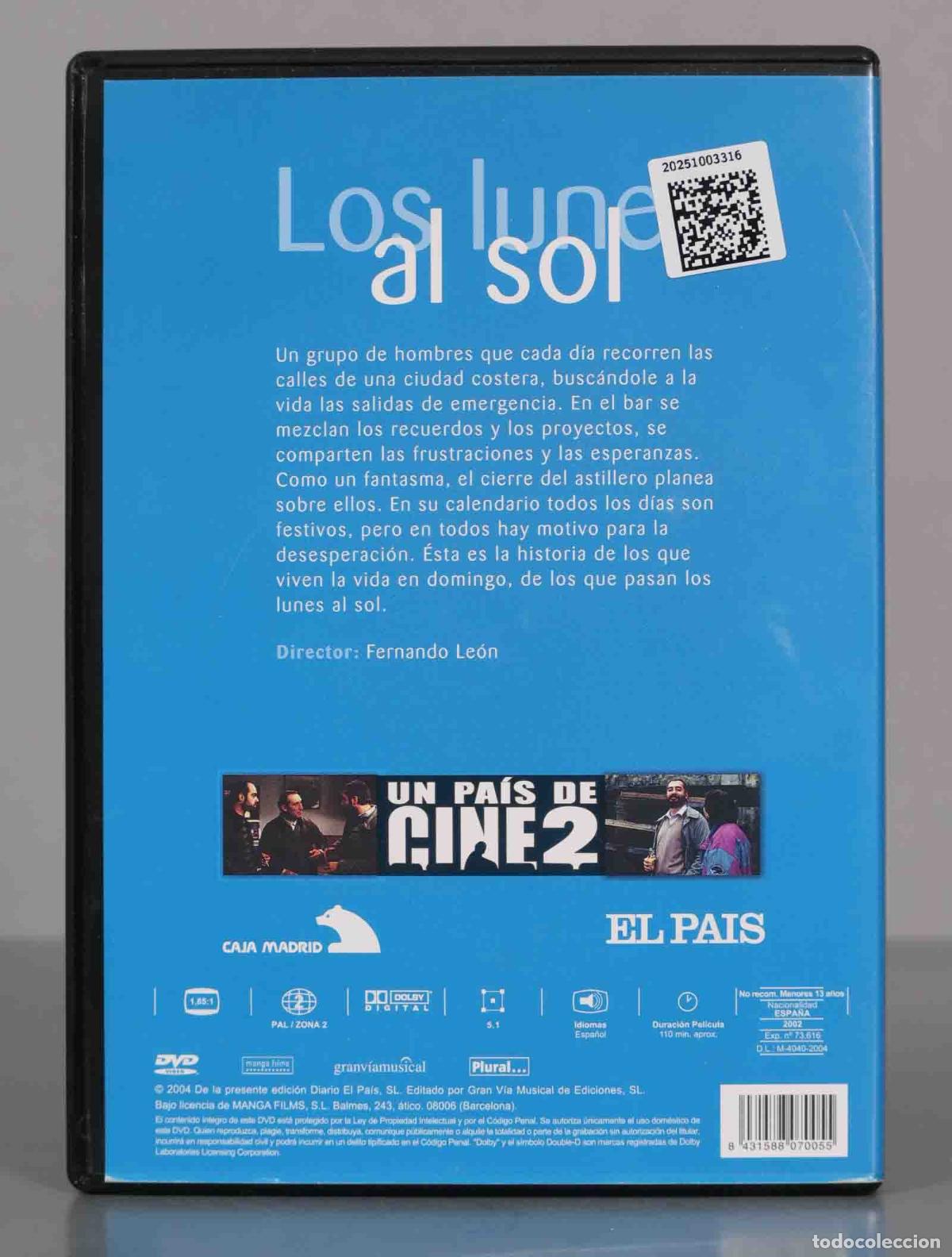 Cine: DVD. LOS LUNES AL SOL - Foto 2